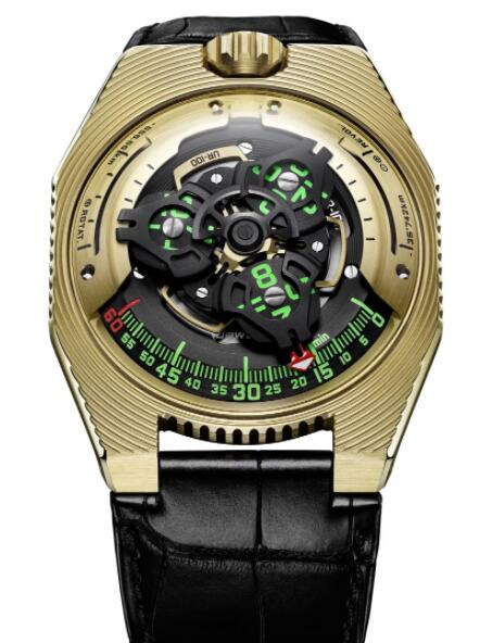 Urwerk UR-100 Electrum Replica Watch